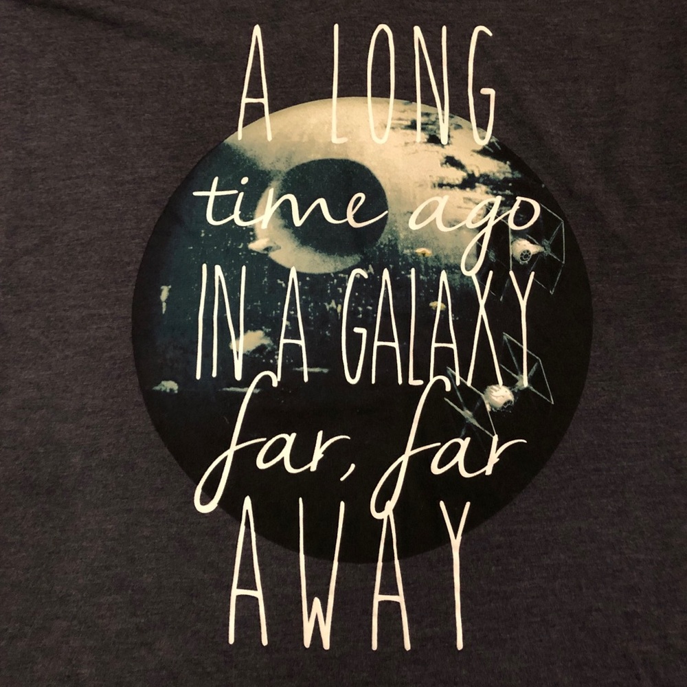 Star Wars Graphic Tee - Size L Juniors NWOT